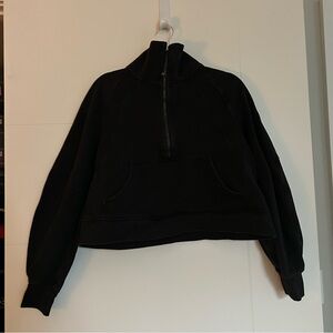 Lululemon scuba oversized funnel neck half zip